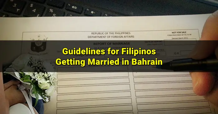 report of marriage bahrain