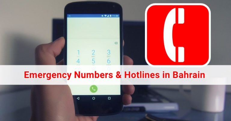 Emergency Numbers & Hotlines in Bahrain 3