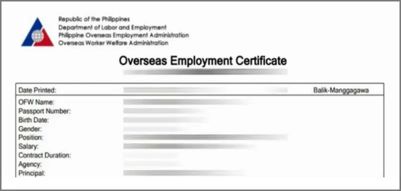 How to Apply for OEC Certificate in Bahrain